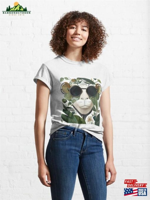 Monkey With Sunglasses Classic T-Shirt