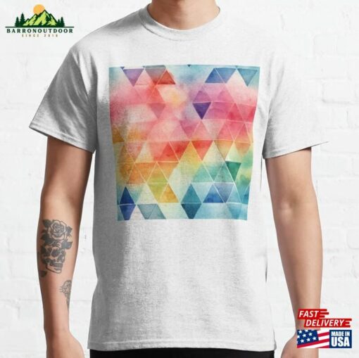 Mosaic Triangles Classic T-Shirt Sweatshirt