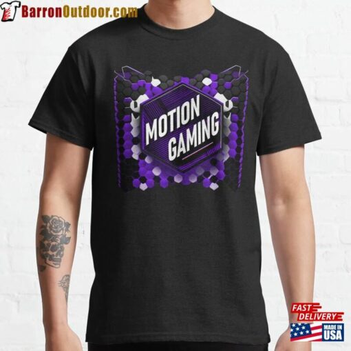 Motion Gaming Logo Original Purple Classic T-Shirt Hoodie