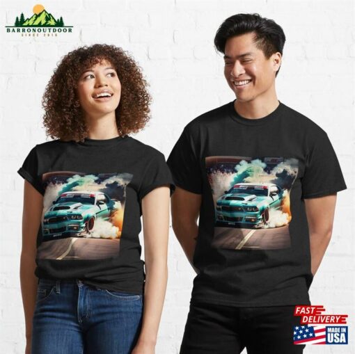 Muscle Car Sending It 2 Classic T-Shirt Sweatshirt