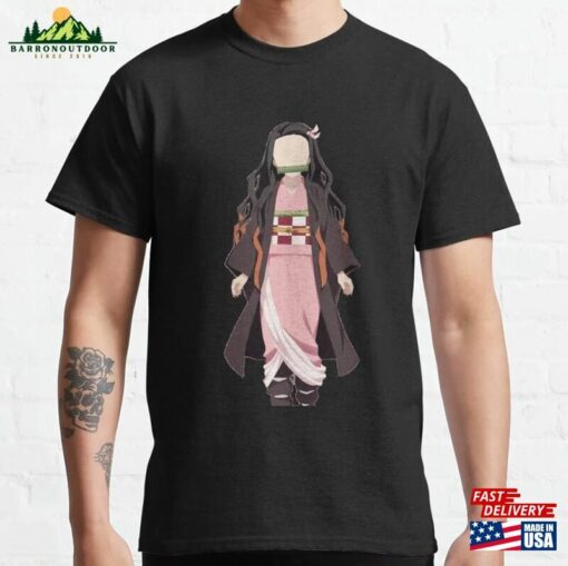 Nezuko No Face Classic T-Shirt Sweatshirt Hoodie