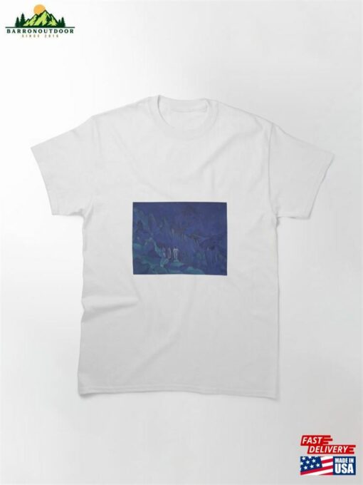 Nicholas Roerich Burning The Darkness Classic T-Shirt Unisex