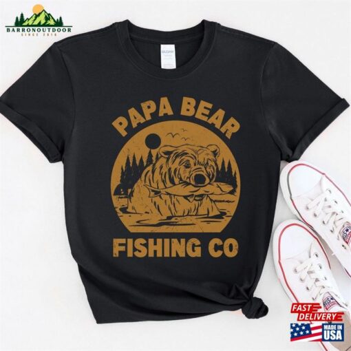 Papa Bear Fishing Co Shirt Hoodie Sweatshirt