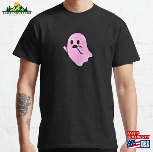 Pink Ghost Classic T-Shirt Sweatshirt