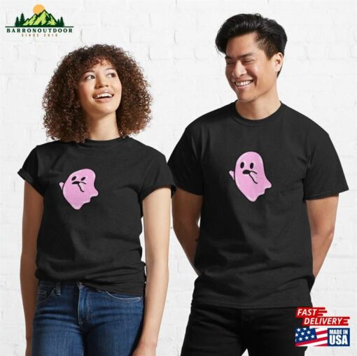 Pink Ghost Classic T-Shirt Sweatshirt