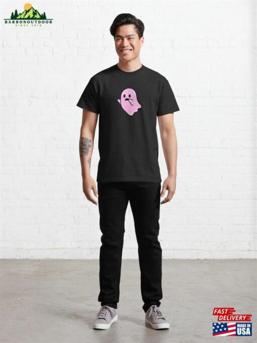 Pink Ghost Classic T-Shirt Sweatshirt