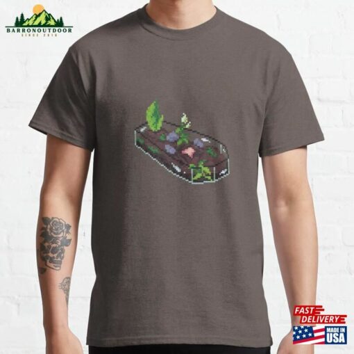 Pixel Glass Coffin Classic T-Shirt Sweatshirt