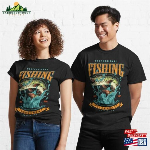 Professional Fishing Tournament Classic T-Shirt Sweatshirt