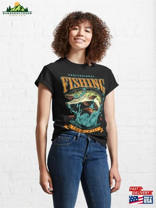 Professional Fishing Tournament Classic T-Shirt Sweatshirt