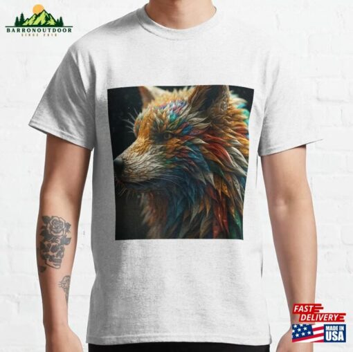 Quot Painted Fox T-Shirt Classic