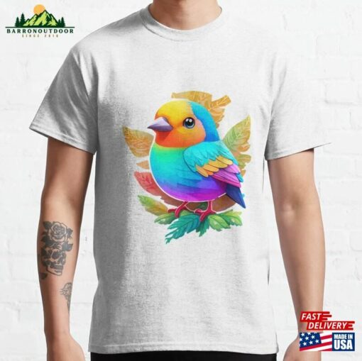 Rainbow Bird Classic T-Shirt Sweatshirt