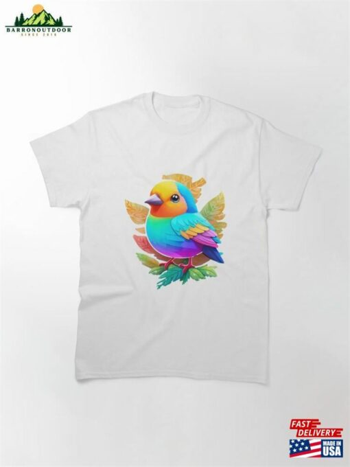 Rainbow Bird Classic T-Shirt Sweatshirt