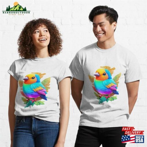 Rainbow Bird Classic T-Shirt Sweatshirt