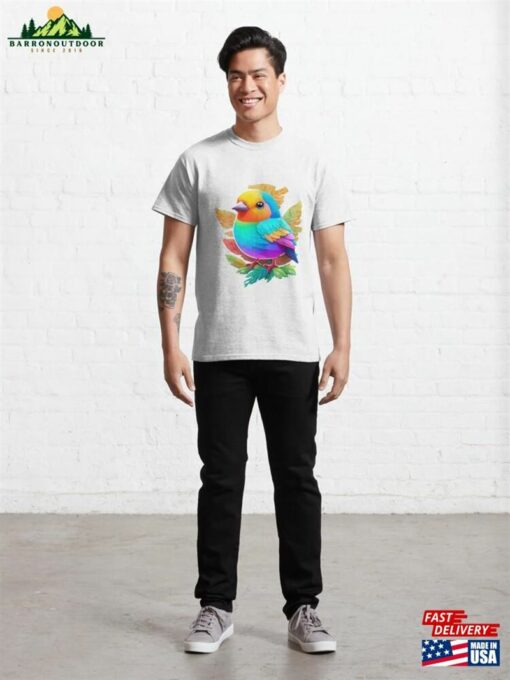 Rainbow Bird Classic T-Shirt Sweatshirt