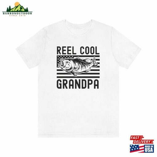 Reel Cool Grandpa Shirt Fisherman Gift Fishing Sweatshirt Hoodie