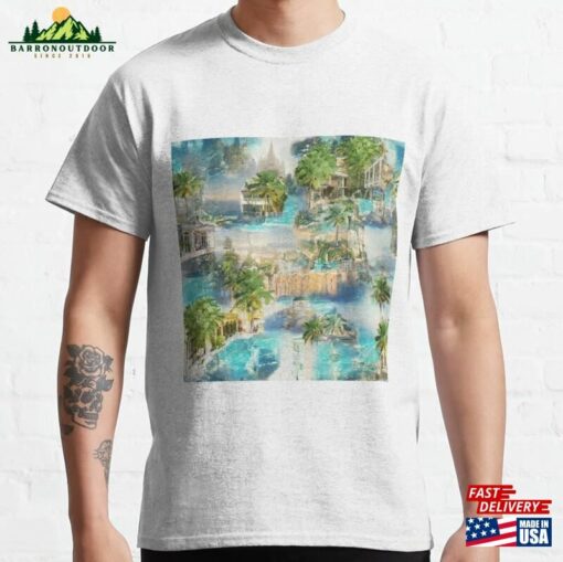 Resort Town Pool Sea Classic Sweatshirt