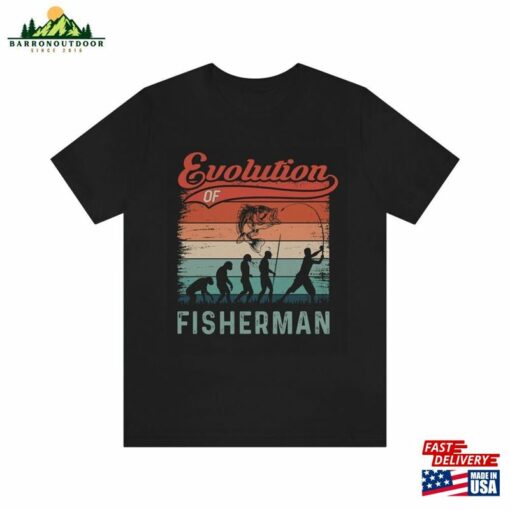 Retro Fishing T-Shirt Funny Shirt Classic Unisex