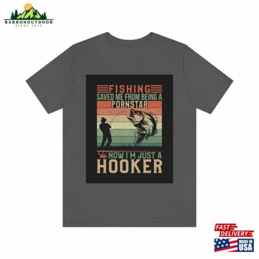 Retro Fishing T-Shirt Funny Shirt Hoodie Unisex