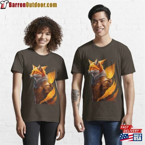 Samurai Fox Essential T-Shirt Hoodie Classic