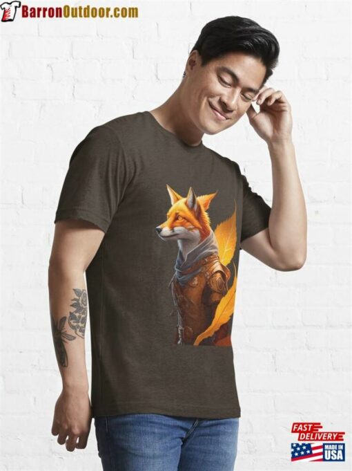 Samurai Fox Essential T-Shirt Hoodie Classic