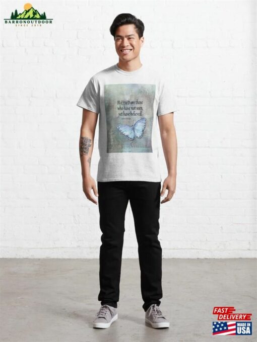 Scripture From The Book Of John Classic T-Shirt Sweatshirt Unisex