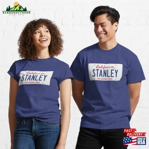 Stanley License Plate Ca Classic T-Shirt Sweatshirt Unisex