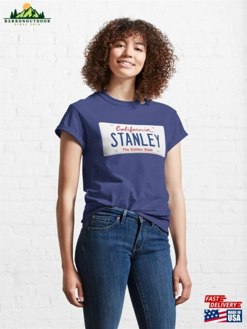 Stanley License Plate Ca Classic T-Shirt Sweatshirt Unisex