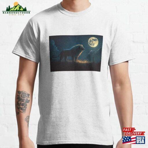 Starry Night Leo Art Classic T-Shirt Hoodie Sweatshirt