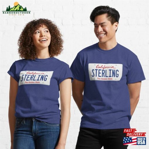 Sterling License Plate Ca Classic T-Shirt Hoodie