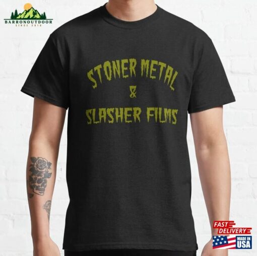 Stoner Metal Amp Slashers Classic T-Shirt Hoodie