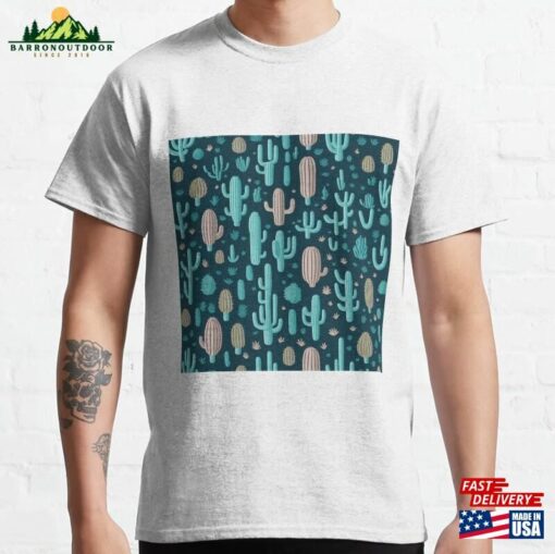 Stylish Cactus Collection Find Your Perfect Plant Print! Classic T-Shirt Unisex