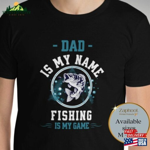 T-Shirt For Fishing Dad Short Sleeve 5 Colours Available M 3Xl Father Classic