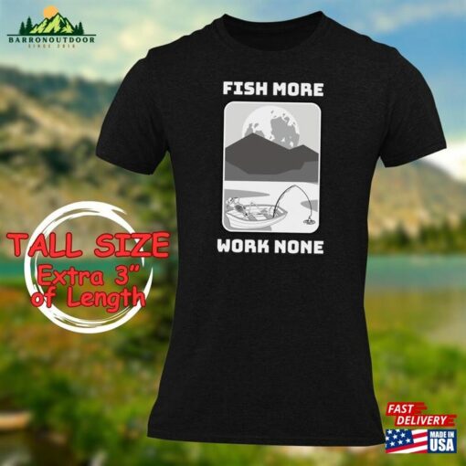 Tall Fishing Shirt Gift For Grandpa Funny T-Shirt Fisherman Dad Classic Hoodie