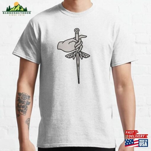 Tattoo Flash Dagger Classic T-Shirt Unisex