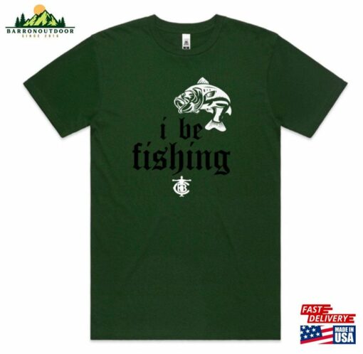 Terrance “T Budd” Crawford “I Be Fishing (Earl Spence Jr Diss” T-Shirt New 2023 S 5Xl Fast Shipping Classic Unisex