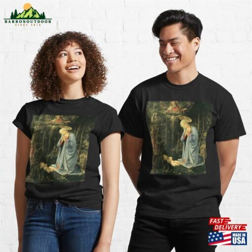 The Adoration In Forest Filippo Lippi Classic T-Shirt Unisex