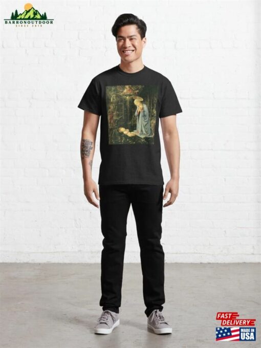 The Adoration In Forest Filippo Lippi Classic T-Shirt Unisex