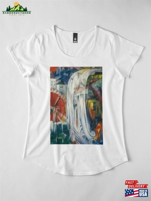 The Bewitched Mill — Franz Marc 1913 Premium Scoop T-Shirt Sweatshirt Unisex