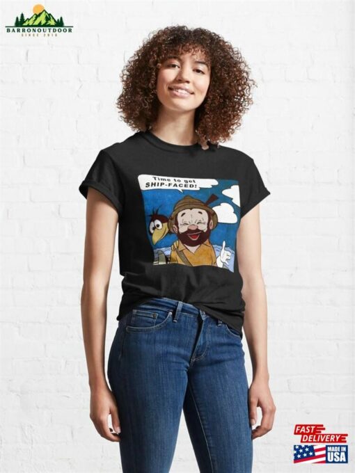 Time To Get Ship Faced Classic T-Shirt Unisex