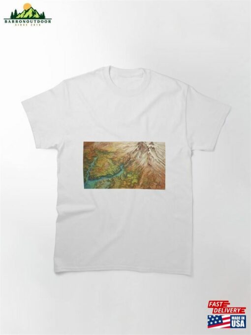 Topographic Art Classic T-Shirt Hoodie