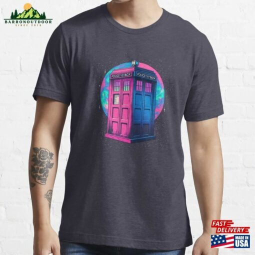 Vaporwave Police Call Box Essential T-Shirt Sweatshirt Hoodie