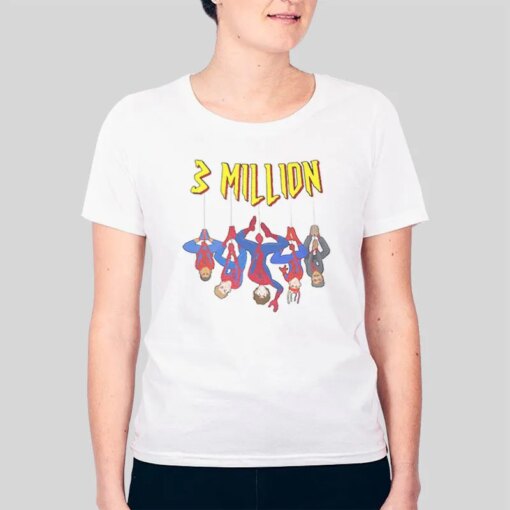 3 Million Subcribers Youtuber Baylin Levine Merch Shirt