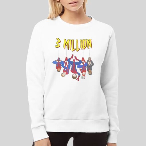 3 Million Subcribers Youtuber Baylin Levine Merch Shirt