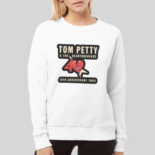 40th Anniversary Tour Tom Petty T Shirts