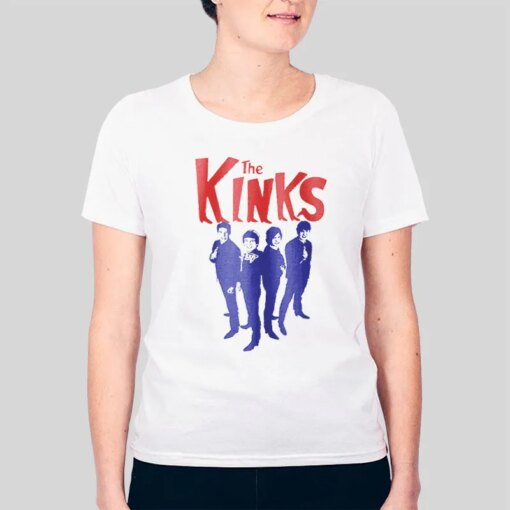 60s Vintage The Kinks English Rock Band T Shirt