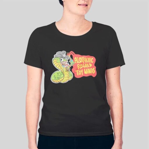 Alcoholic Regard Parody King Cobra Shirt