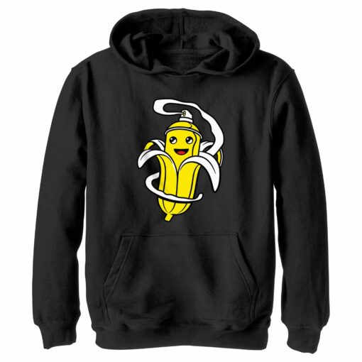 Boy_s Fortnite Peely Aerosol Can Pull Over Hoodie