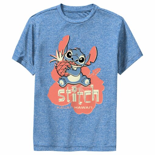 Boy_s Lilo & Stitch Kauai Pineapple Stitch Performance Tee