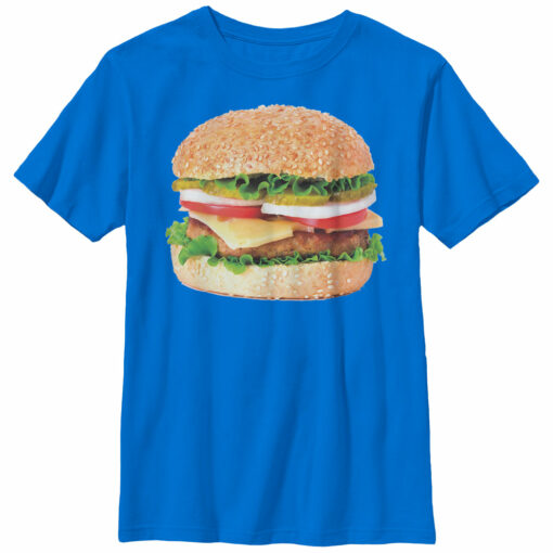 Boy_s Lost Gods Cheeseburger Love T-Shirt