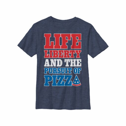 Boy_s Lost Gods Fourth of July Pursuit of Pizza T-Shirt